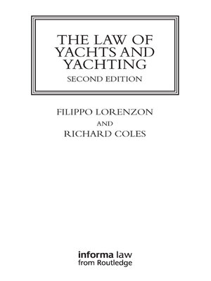 cover image of The Law of Yachts & Yachting